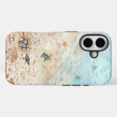 Zee Turtle Voyage Case-Mate iPhone Case (Achterkant (horizontaal))