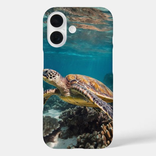 Zee Turtle Voyage Case-Mate iPhone Case (Achterkant)