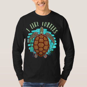 Zee Turtle Water Turtle Turtle T-shirt