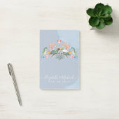 Zee Turtle Wedding met bride en bruin Post-it® Notes (Kantoor)