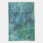 Zee Turtles Batik Theedoek (Verticaal)
