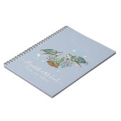 Zee Turtles Beach Wedding Notitieboek (Linkerzijde)