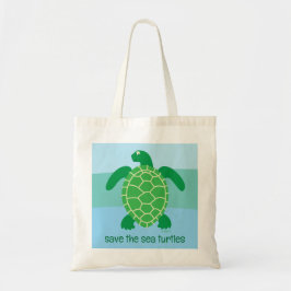 Zee Turtles Canvas tas