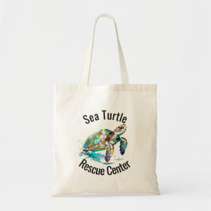 Zee Turtles Design Tote Bag