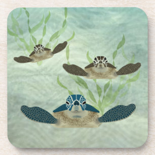 Zee Turtles Onderzetter