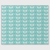 Zee Turtles Tortoise Moons Ocean Pattern Gift Cadeaupapier (Vlak)