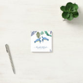 Zee Turtles Weddenblauw Geel Post-it® Notes (Kantoor)