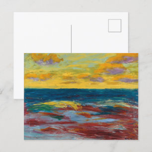 Zee uit Alsen Emil Nolde Briefkaart