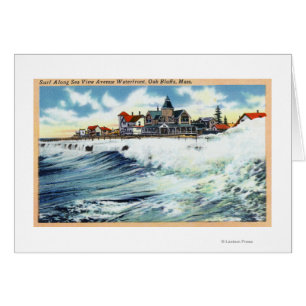 Zee Uitzicht Avenue Waterfront Uitzicht van het Su