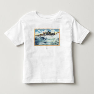 Zee Uitzicht Avenue Waterfront Uitzicht van het Su Kinder Shirts