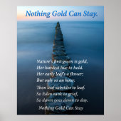 Zee Uitzicht Poster (Voorkant)