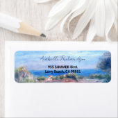 Zee uitzicht van Auguste Renoir Etiket (Insitu)