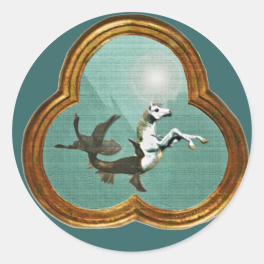 Zee Unicorn Sticker (Voorkant)