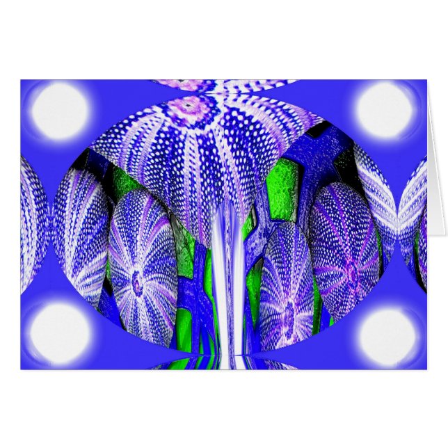 Zee-urchinen in moonlicht (Voorkant Horizontaal)