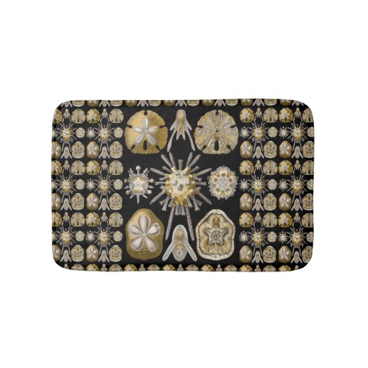  Zee Urchins Zanddollars van Ernst Haeckel Badmat (Voorkant)