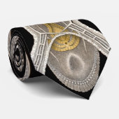 Zee Urchins Zanddollars van Ernst Haeckel Stropdas (Opgerold)