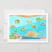 Zee Valentijnsdag Feestdagenkaart (Voorkant)