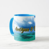 Zee van Antigua en Barbuda Mok (Voorkant links)