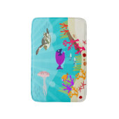 Zee van de Kleurrijke Oceaan Kinderen Badmat (Voorkant Verticaal)