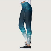 Zee van de oceaan onder het Zee Leggings (Links)