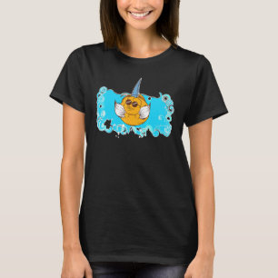 Zee van de viskwekerij Aquarium-waterkraan T-shirt
