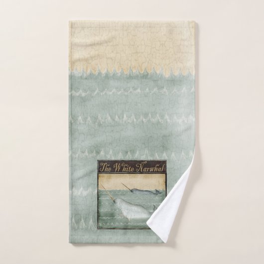 Zee van de zeescheepvaart op de Narwhale Whale uni Handdoeken (Handdoek)