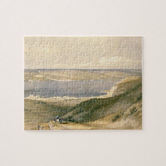 Zee van Galilee of Genezareth, naar Bash gericht Legpuzzel (Horizontaal)