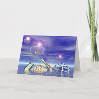 Zee van geheugen (kaart) feestdagen kaart