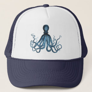 Zee van het kuststrand van de Octopus kraken Trucker Pet