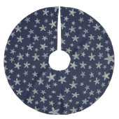 Zee van het tongpatroon kerstboom rok (Voorkant)