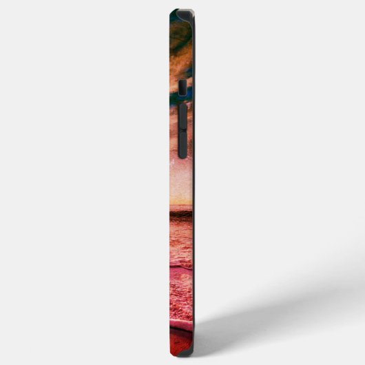 Zee van kunstvarken iPhone hoesje (Linkerkant)