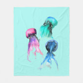 Zee van kwal fleece deken (Voorkant)