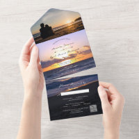 Zee van liefde | Strandzonsondergang + uw fotobrui