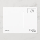 Zee van rozen schoonheidszeemeermin briefkaart (Achterkant)