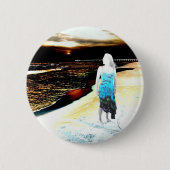 Zee van Rubies Ronde Button 5,7 Cm (Voorkant)