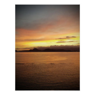 Zee van ​​Santos Brazilië Perfect Poster