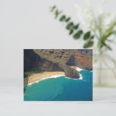 Zee van schildpadden Cave Napali Coast Briefkaart (Staand voorkant)