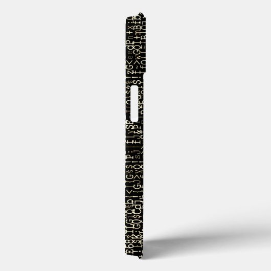 Zee van Sepia Digital Tech Abstract Case-Mate iPhone Case (Achterkant / Rechts)