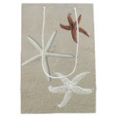 Zee van sterren Beach Sand Gift Bag Medium Cadeauzakje (Achterkant)