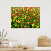 Zee van Tulpen II Poster (Keuken)