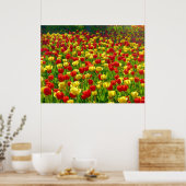 Zee van Tulpen Poster (Keuken)