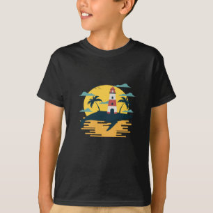 Zee van walvis t-shirt
