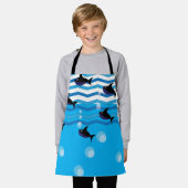 Zee van zeehaaien Dierlijk Kind Schort (Gedragen)