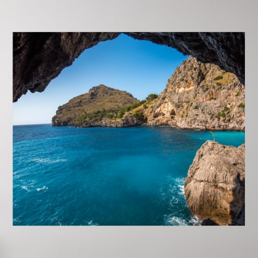 Zee venster poster (Voorkant)