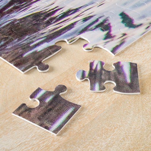 Zee verbiedt onze zeeen Jigzaag Puzzle Legpuzzel (Zijkant)