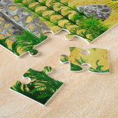 Zee-visalgen koraal Onderwater Zee Levensduur Legpuzzel (Zijkant)