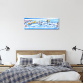 Zee vogeljacht afspeelterrein canvas afdruk (Insitu (Slaapkamer))