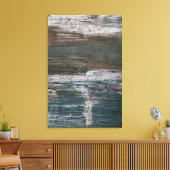 Zee Wall II Canvas Afdruk (Insitu (Woonkamer))