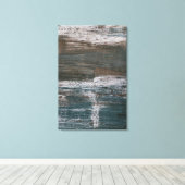 Zee Wall II Canvas Afdruk (Insitu (Houten vloer))