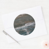 Zee Wall II Ronde Sticker (Envelop)